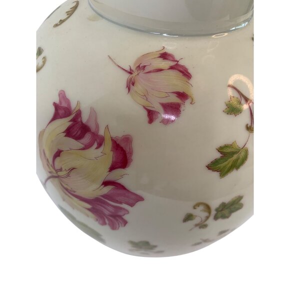 VTG Antique Johann Haviland Bavaria Floral Large Ceramic Vase 11" x 7"  O10116 - Picture 4 of 9